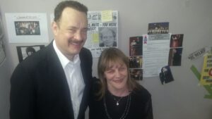 Shari Spiro of Ad Magic and Tom Hanks