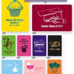 Foil Stamp Custom Playing Cards - Birthday and Grad