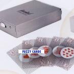 Transparent Custom Playing Cards - Fuzzy Aluminum Box