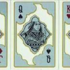 Transparent Custom Playing Cards - Paisley