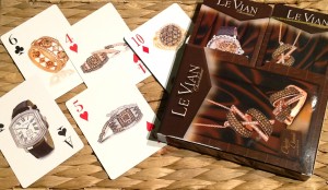Levian Jewelry Custom playing card decks