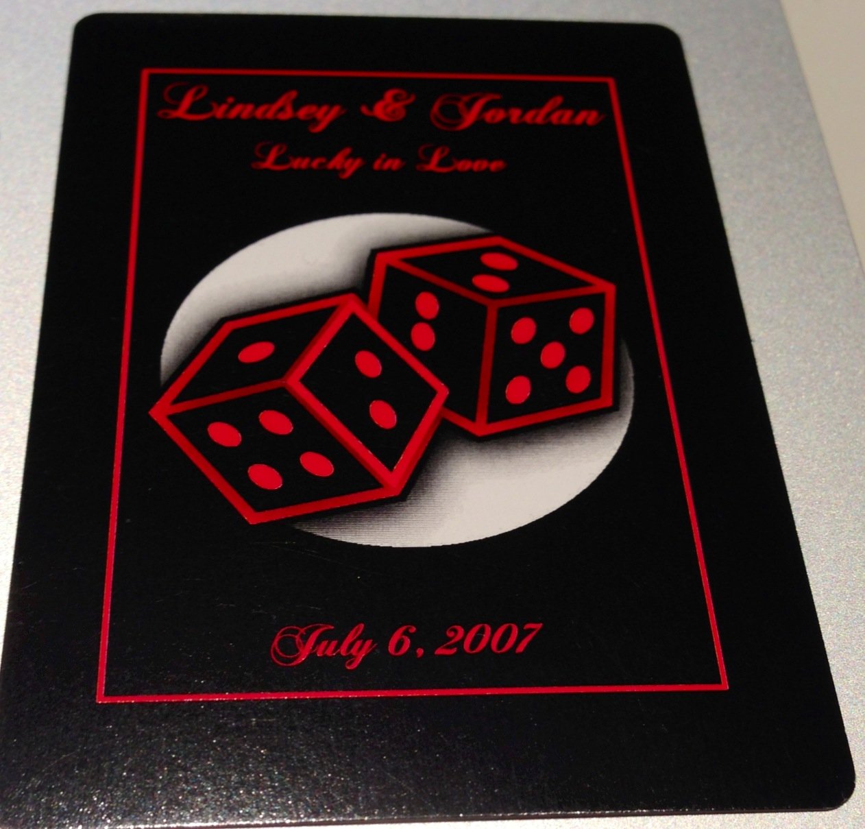 personalizedplayingcardsprintedtwocolor Custom Playing Cards