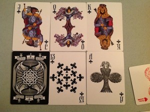Custom playing cards for retail