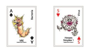 custom-playing-cards-herpes-bacteria Custom Playing Cards