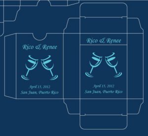 custom wedding playing cards favors
