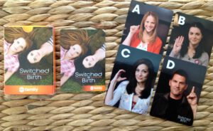 Sign language playing cards 