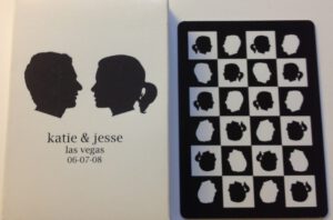Wedding playing cards Wedding deck favors