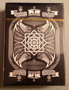 Box for Sleep No More Playing Cards