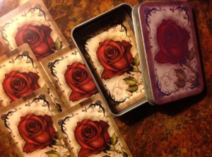 full color custom playing card tins