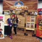 Two cow girls from the team - Kat and Yvonne