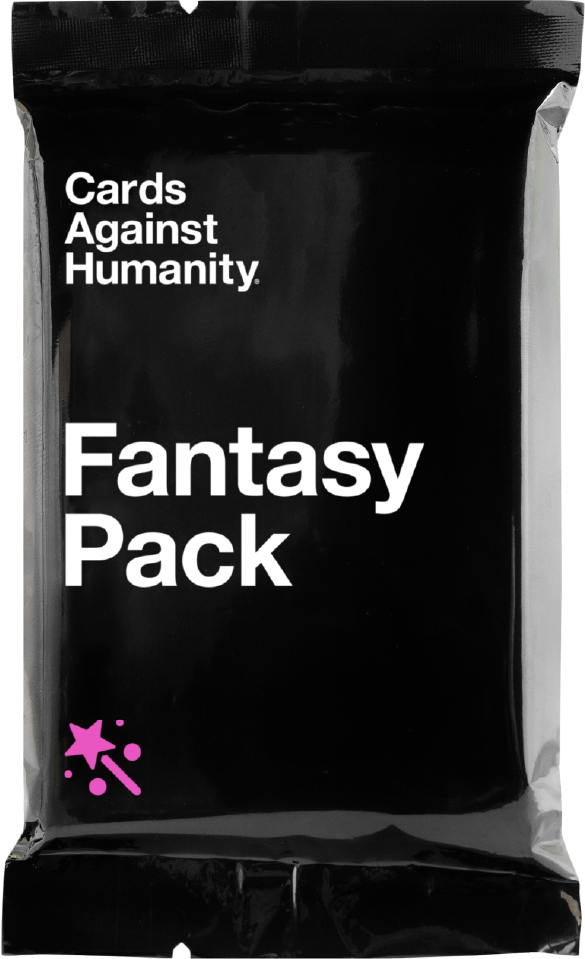 Cards Against Humanity Fantasy Foil Pack, Manufactured by Ad Magic.