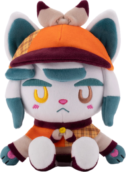 A plush stuffed animal
