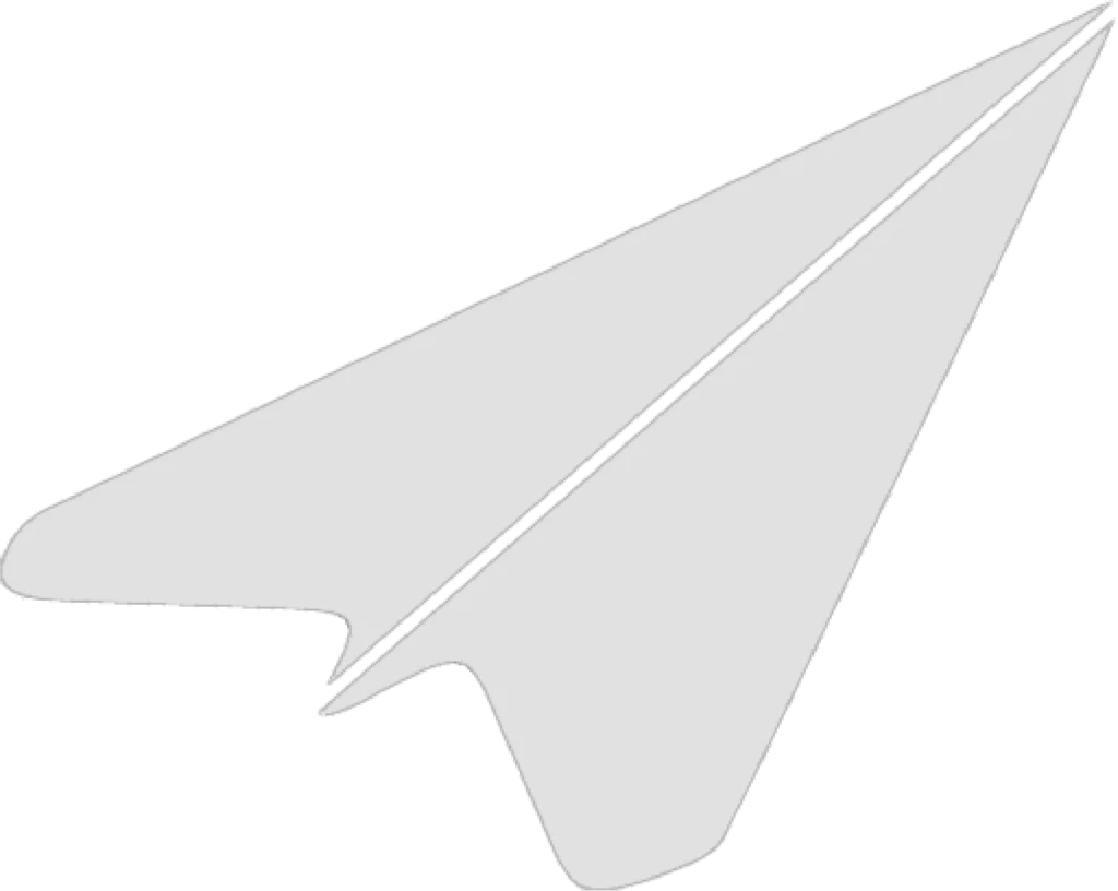 A paper plane